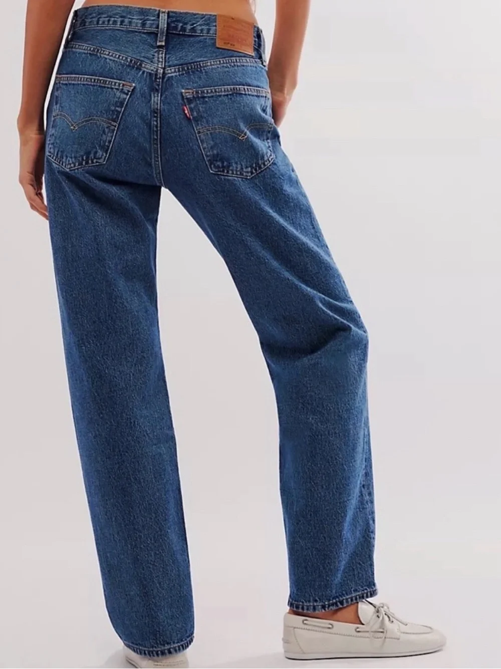 Vintage Levi’s 501 Button Fly Jeans Distressed Grunge 90s Straight Leg USA - Picture 1 of 13
